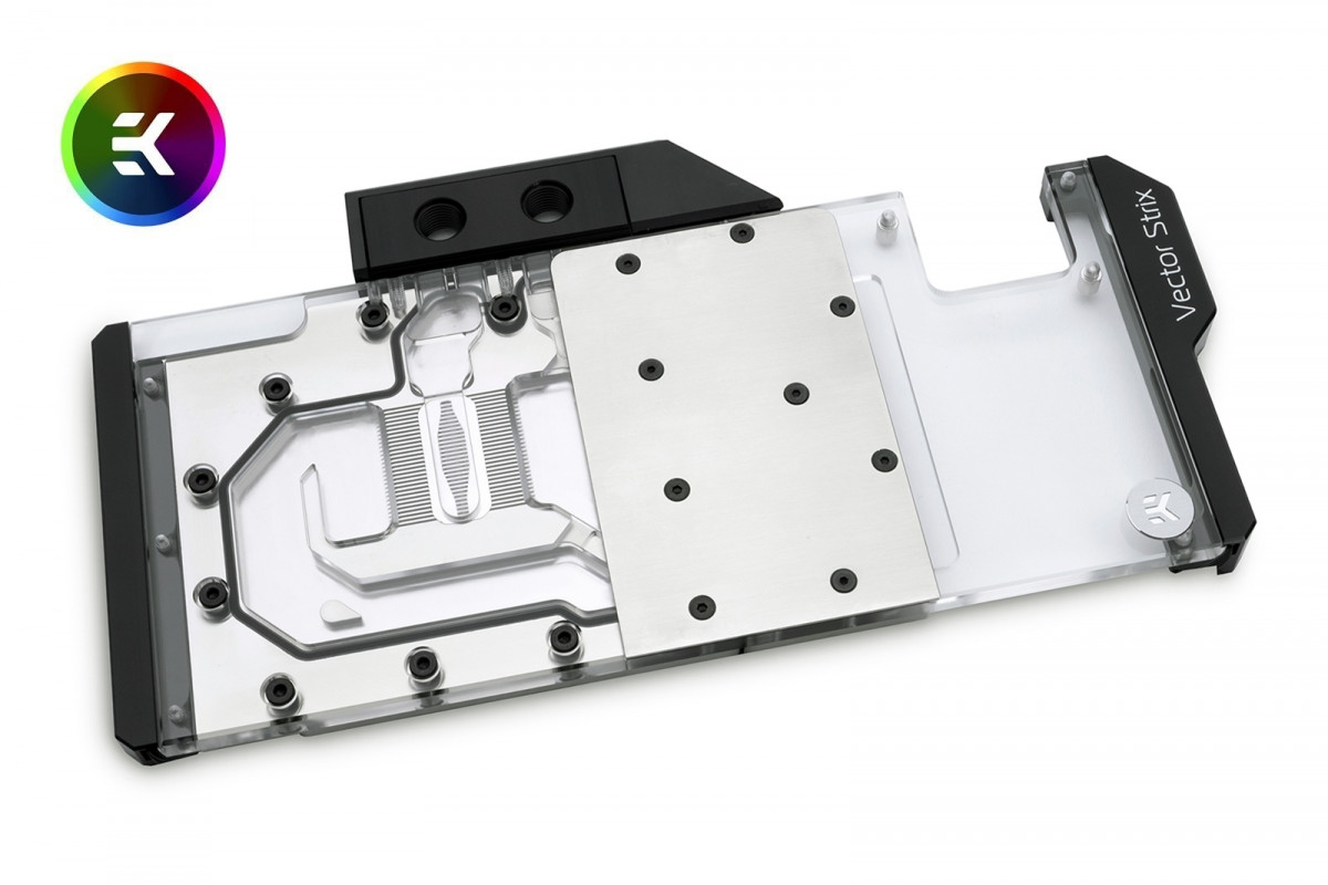 EK-Vector Strix RTX 2080 RGB - Nickel + Plexi – EK Webshop