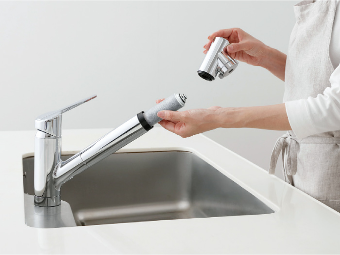 蛇口一体型浄水器 LC LC102シリーズ takagi ekrea Parts（エクレア