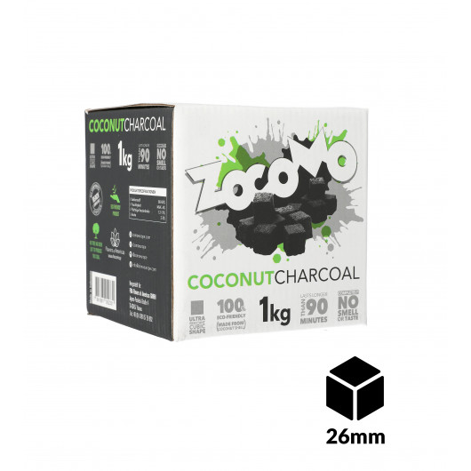 ZOCOMO coals 26mm 1kg | El Badia