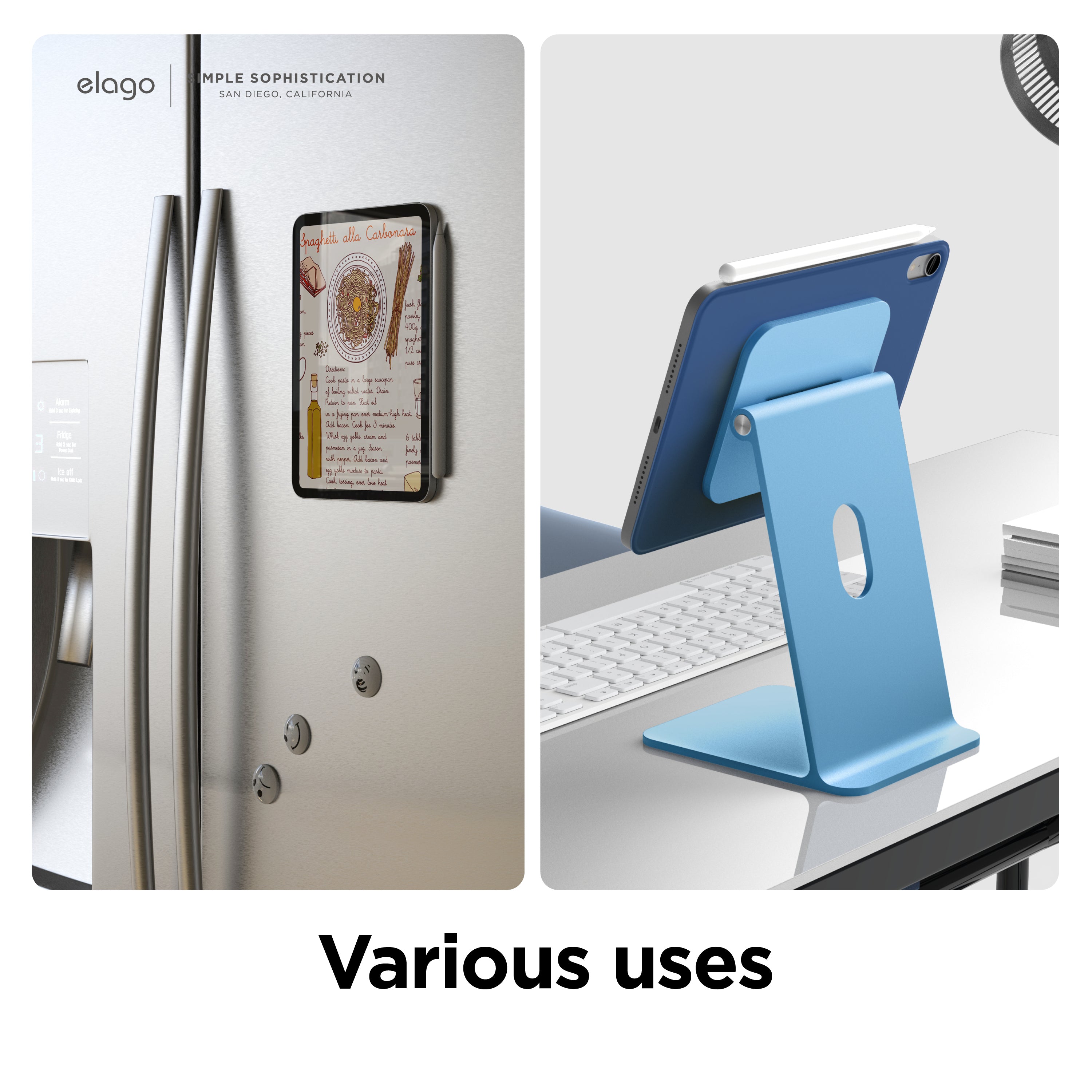 Magnetic Folio Case for iPad Mini 6th Gen, iPad Mini A17 Pro | elago