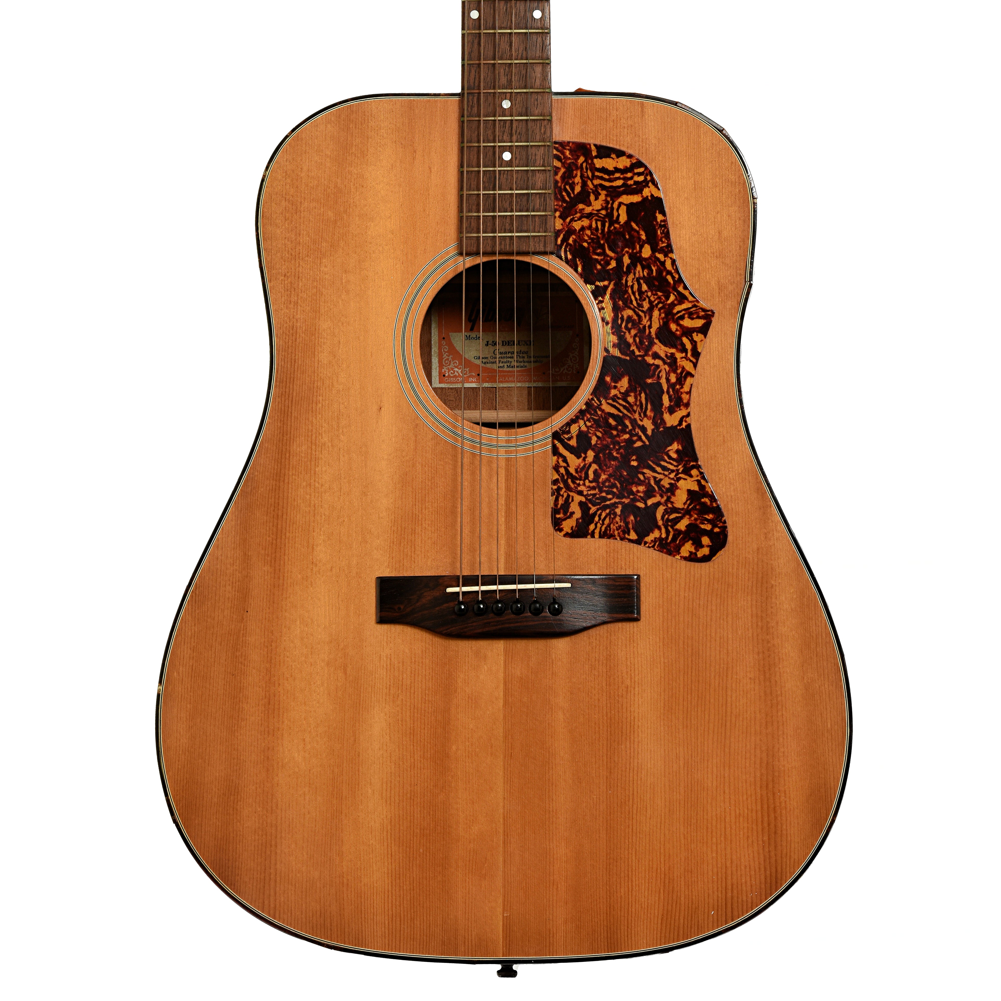 Gibson J-50 Deluxe Acoustic Guitar (1973-75) – Elderly Instruments