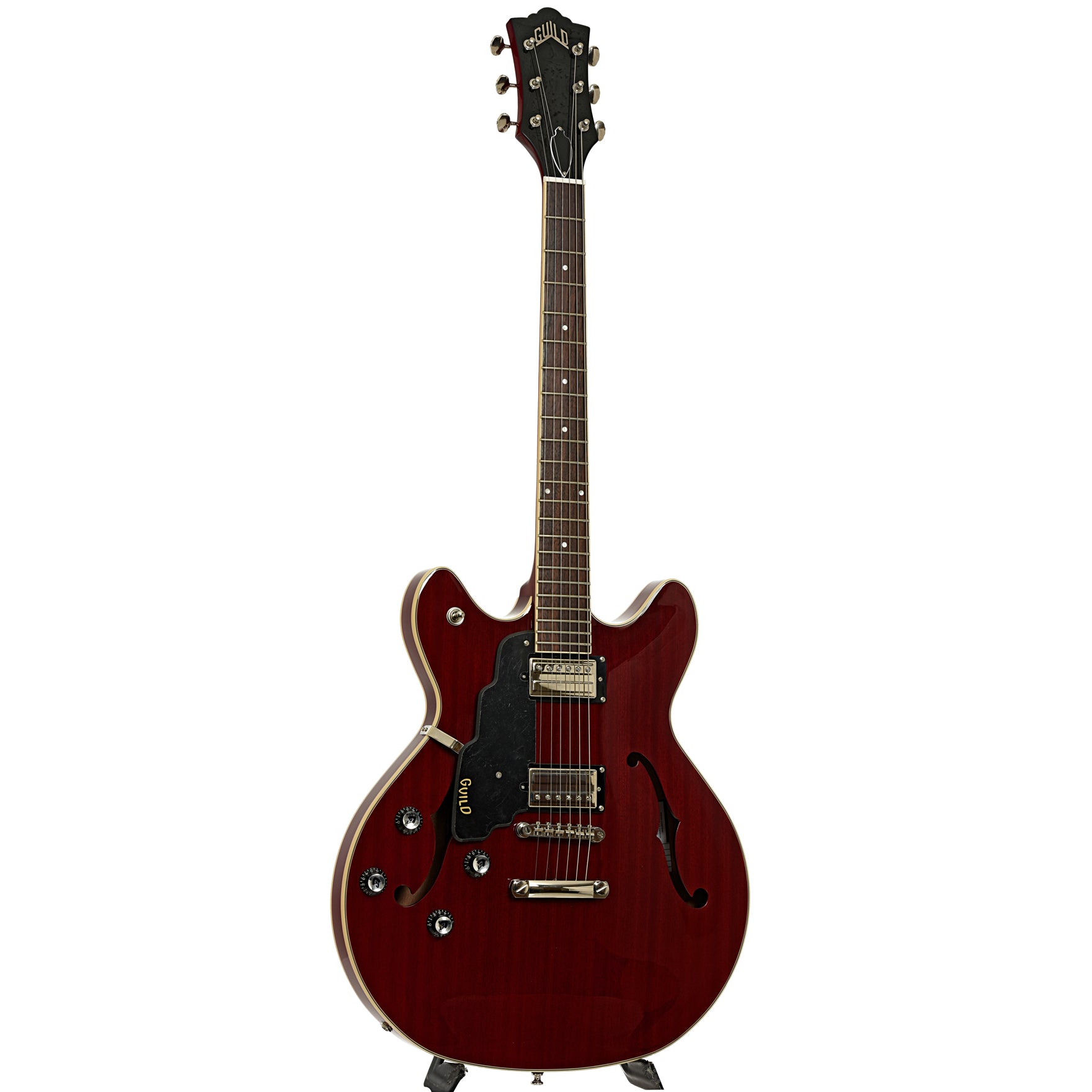 Guild Starfire I Cherry Red Left Handed Semi-Hollow Body Electric