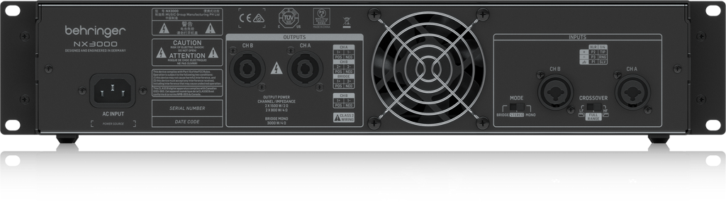 NX3000 - 製品一覧 - ベリンガー公式ホームページ