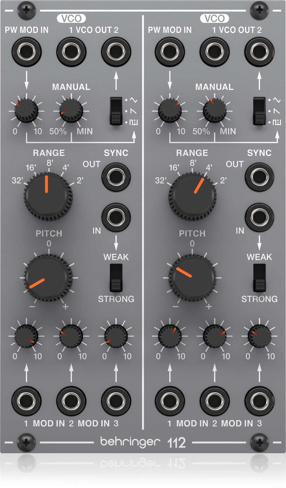 112 DUAL VCO - 製品一覧 - ベリンガー公式ホームページ