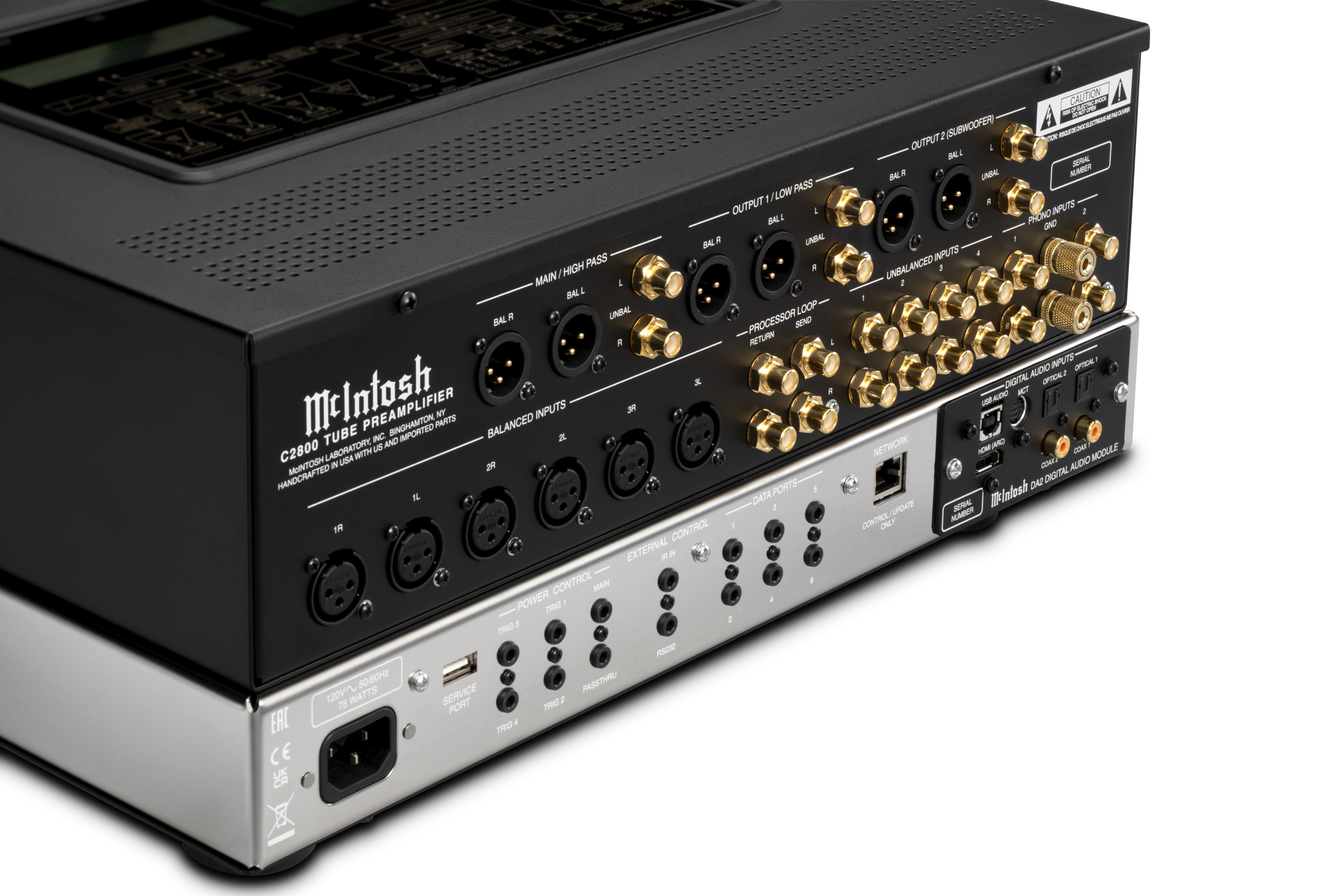 Pre Amp C2800 - Products - McIntosh - エレクトリ
