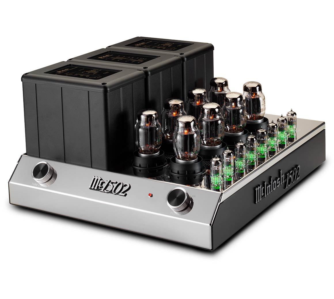 Stereo Power Amp MC1502 - Products - McIntosh - エレクトリ