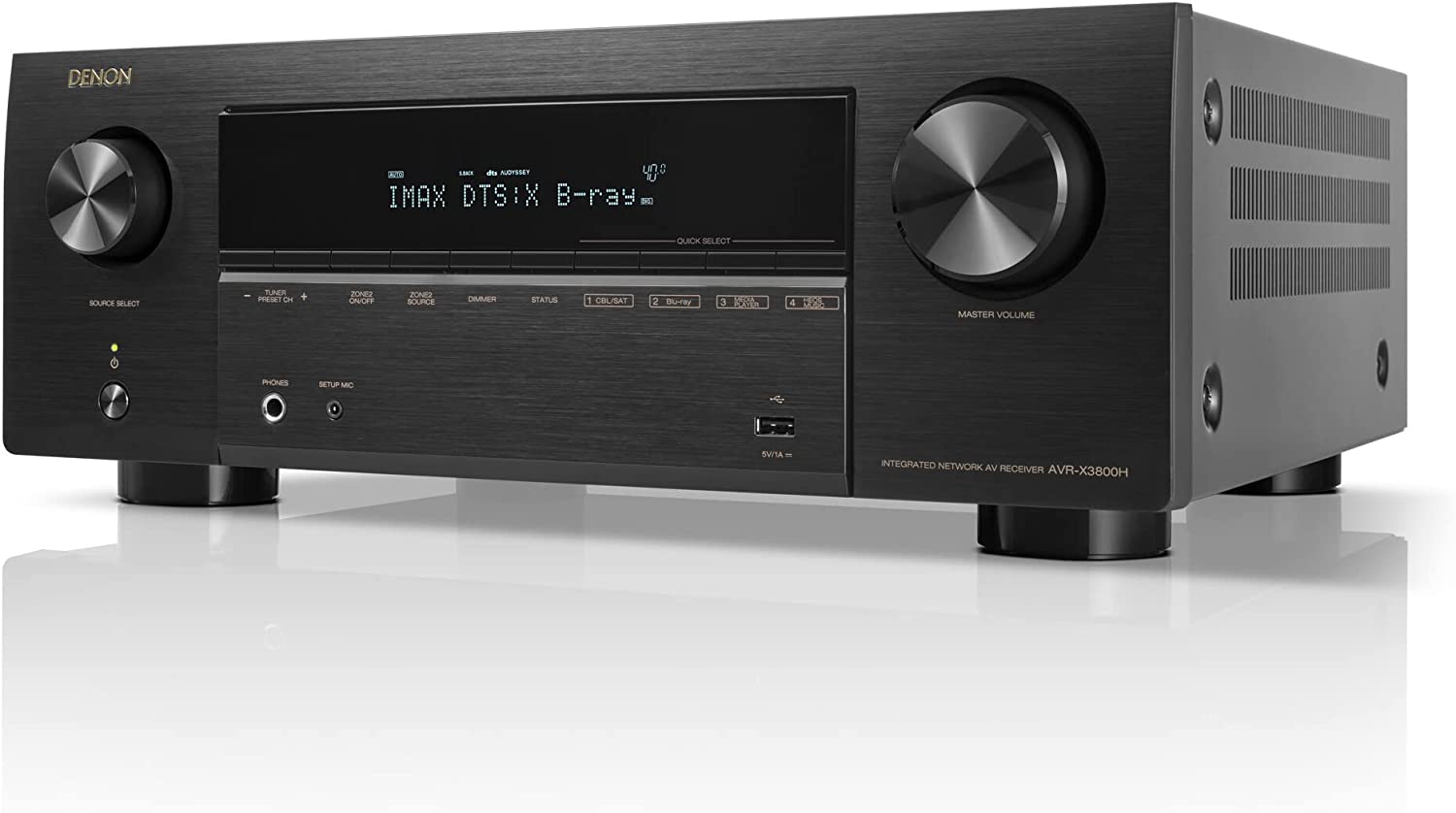 Denon AVR-X3800H 9.4-Channel Home Theater Receiver