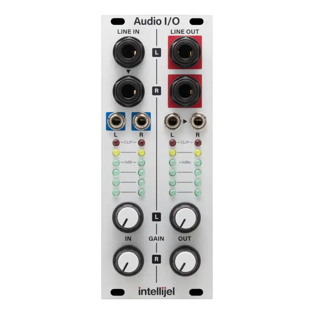 Intellijel Audio I/O Eurorack Audio Input and Output Module