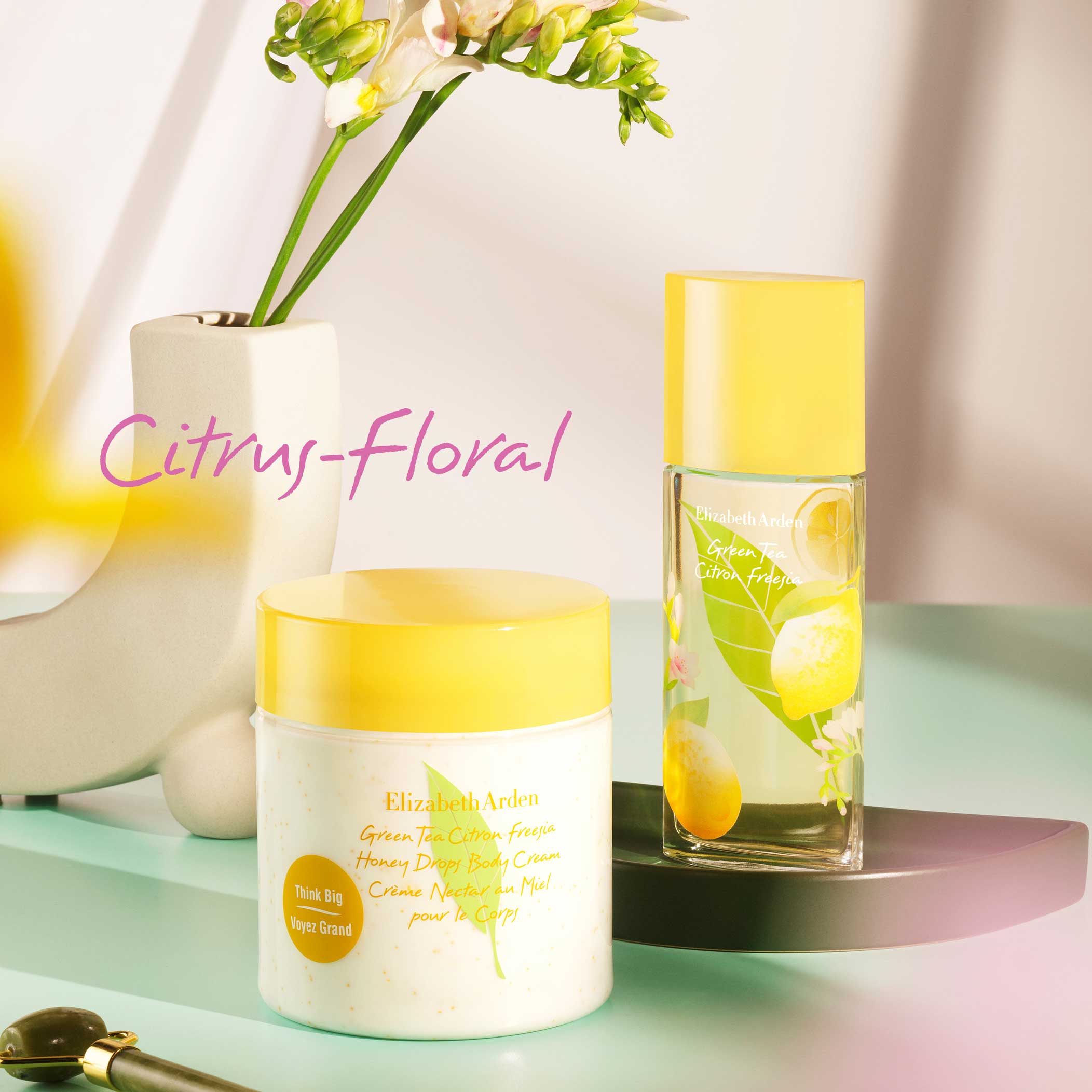 Green Tea Citron Freesia Honey Drops Body Cream | Elizabeth Arden