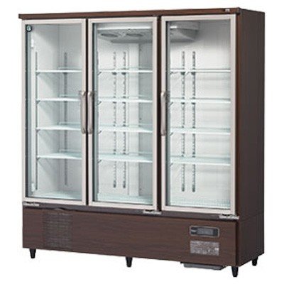 ホシザキ リーチイン冷蔵ショーケース（機械下置、ロング扉