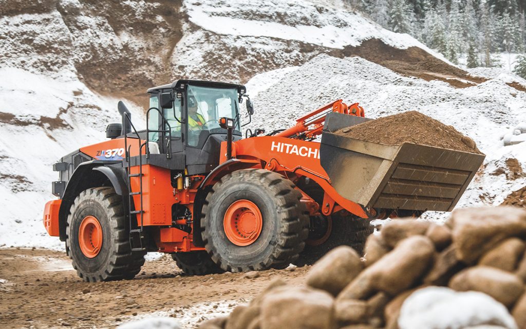 Hitachi introduces the new ZW370-6 wheel loader - Equipment Journal