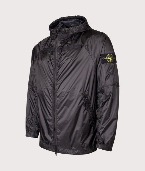 Ripstop Light Nylon Jacket in Lead Grey | STONE ISLAND | EQVVS