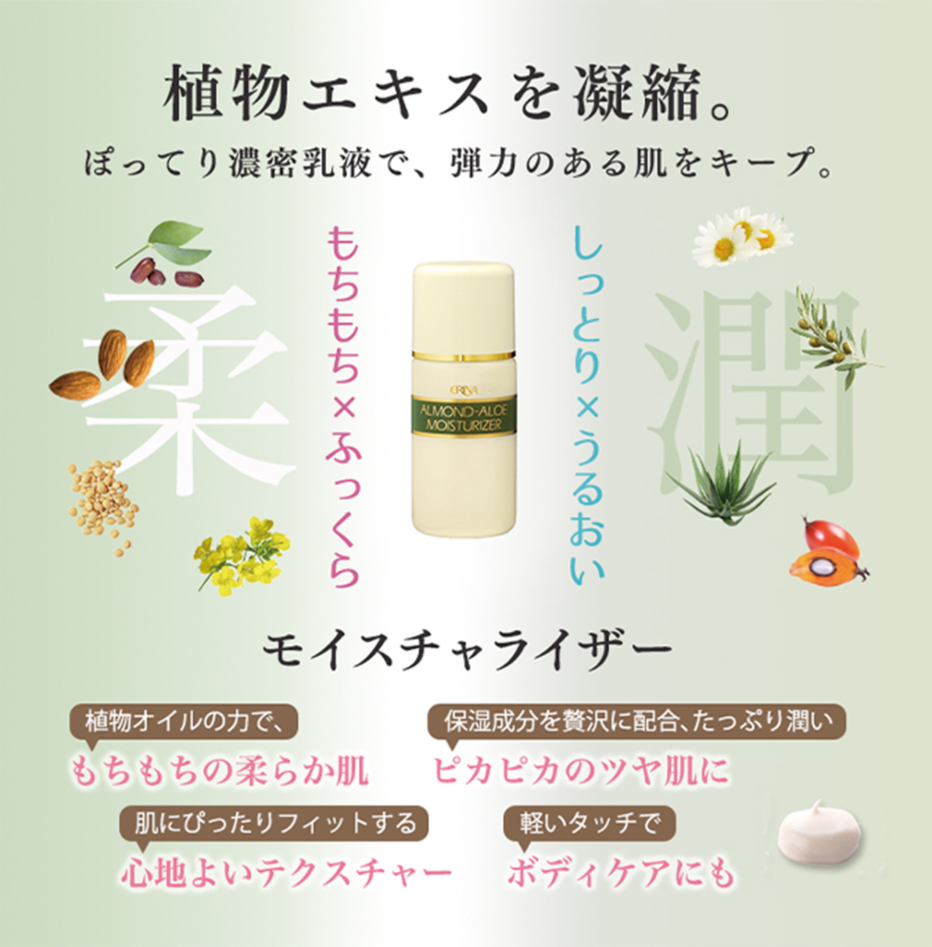 モイスチャライザー｜商品情報｜株式会社エリナ