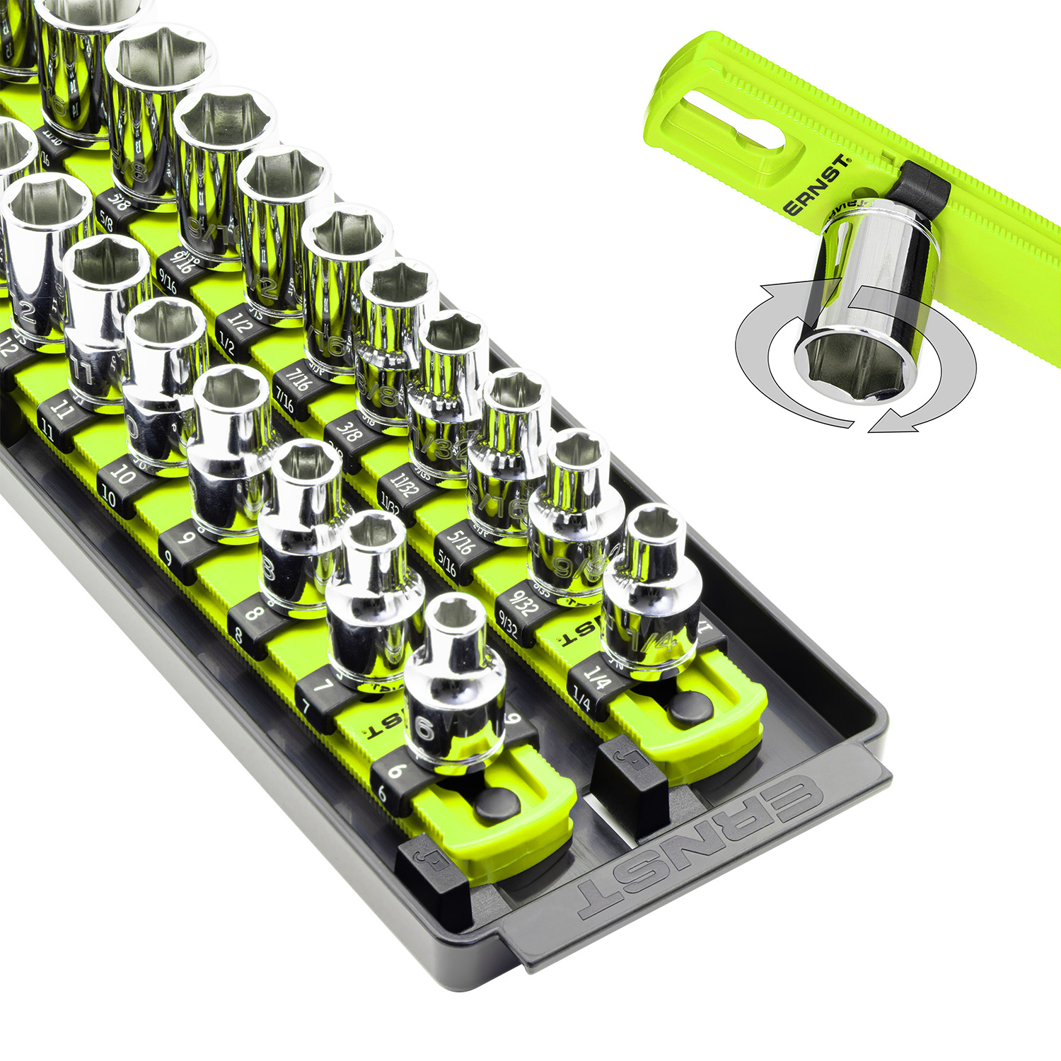 2 Rail Twist Lock Socket Boss® 18” - HIVIZ-3/8