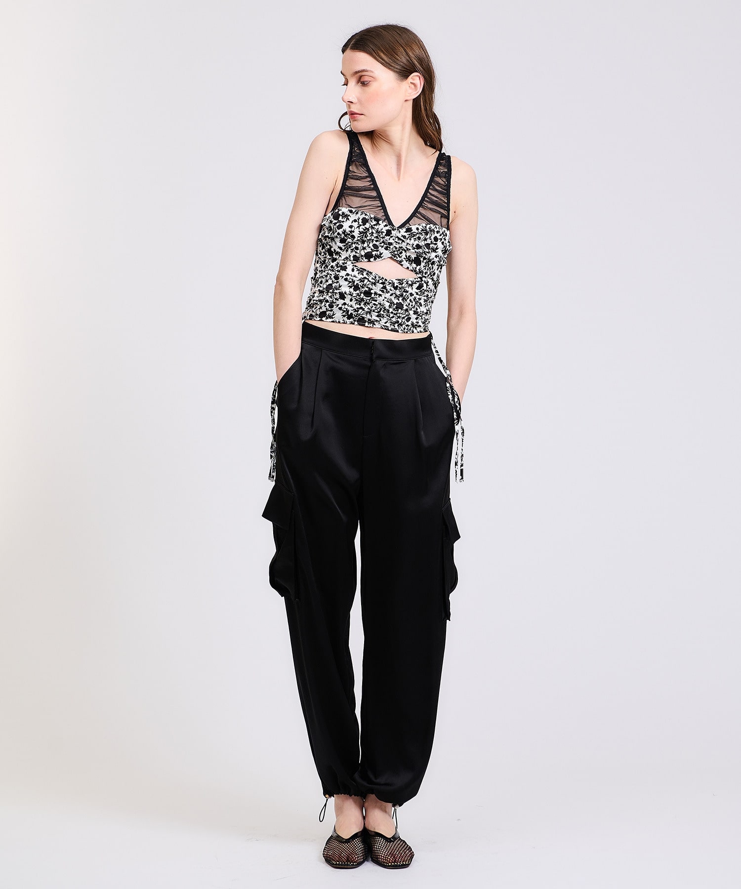 FETICO / フラワープリントトップス｜ESTNATION ONLINE STORE