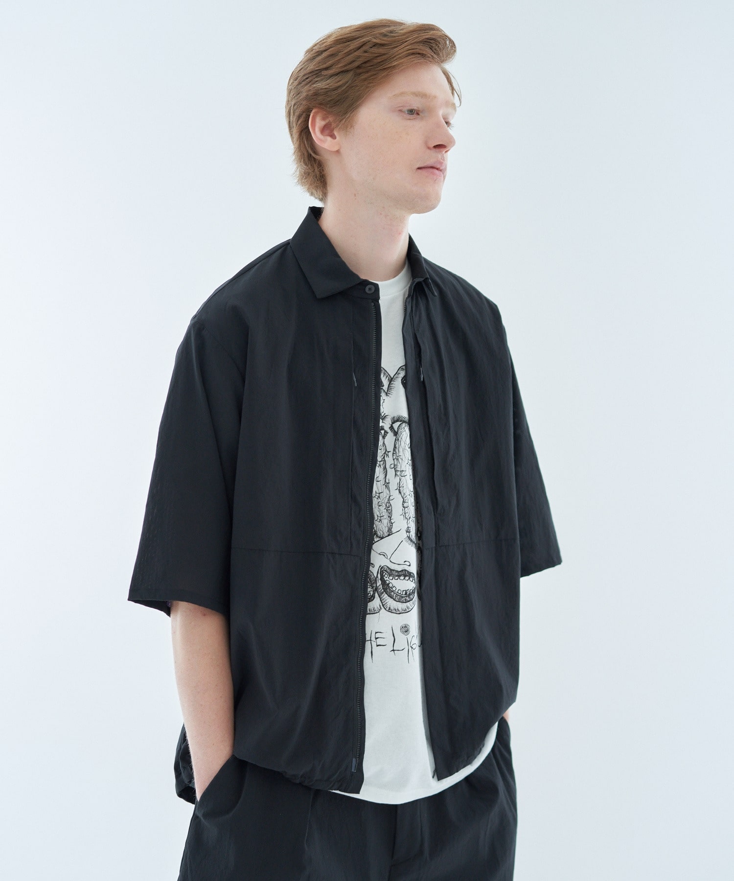 ESTNATION / テックメッシュジップアップシャツ｜ESTNATION ONLINE