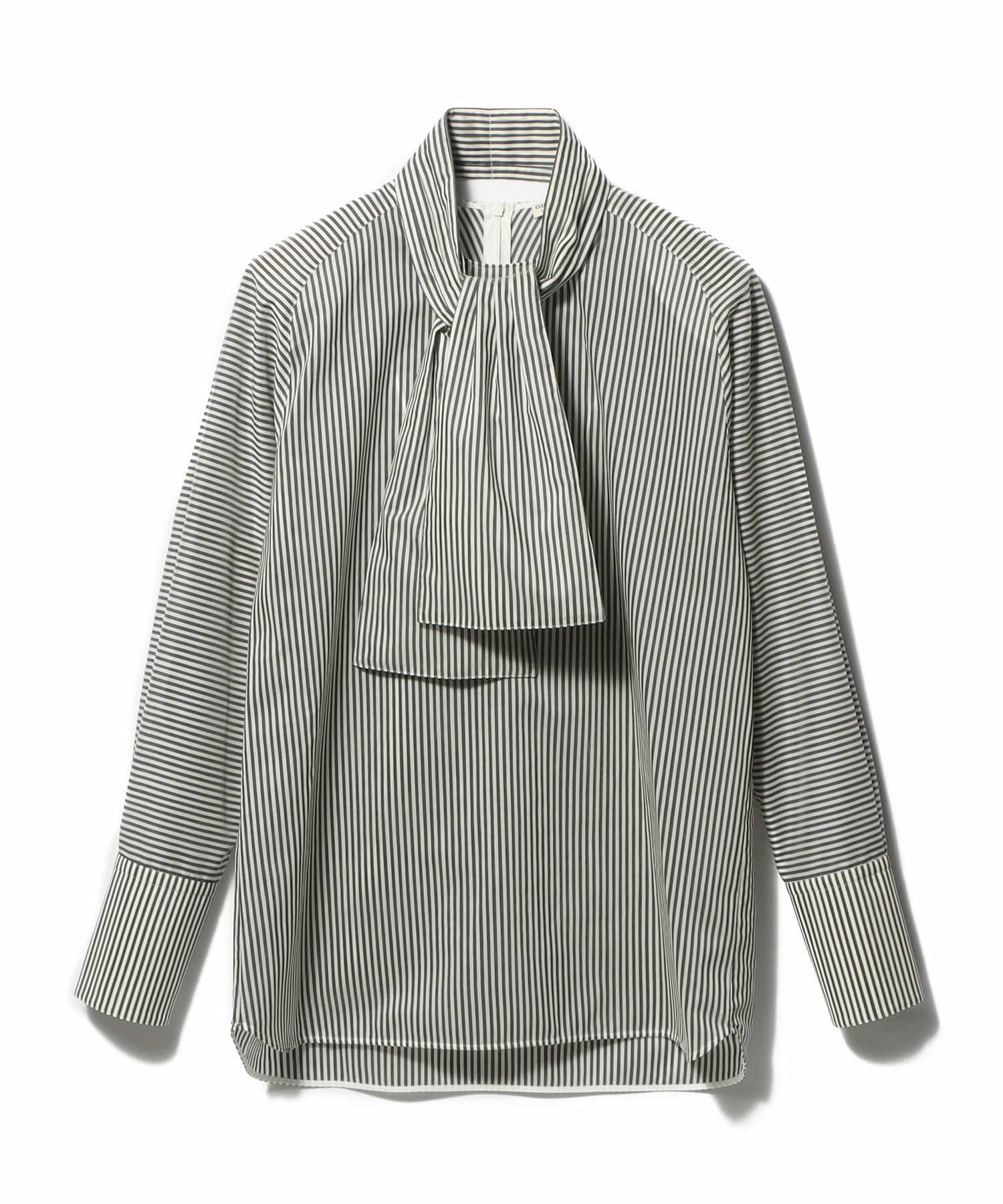 ESSENCEOFLUXURY / ストライプハイネックブラウス｜ESTNATION ONLINE