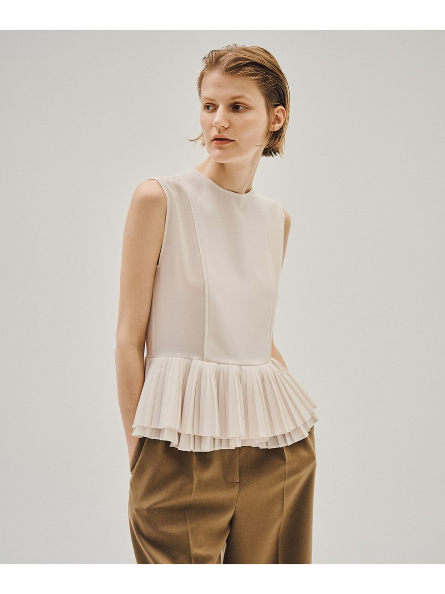 COLUMN / シアープリーツブラウス＜THE COLUMN＞｜ESTNATION ONLINE