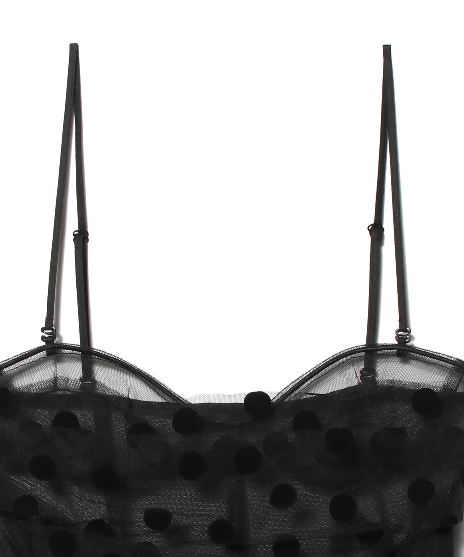 Chika Kisada / ドット柄チュールビスチェ｜ESTNATION ONLINE STORE