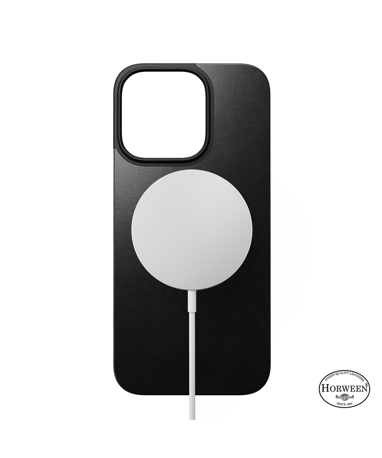 NOMAD / Magnetic Leather Back for iPhone 16 Pro｜ESTNATION ONLINE