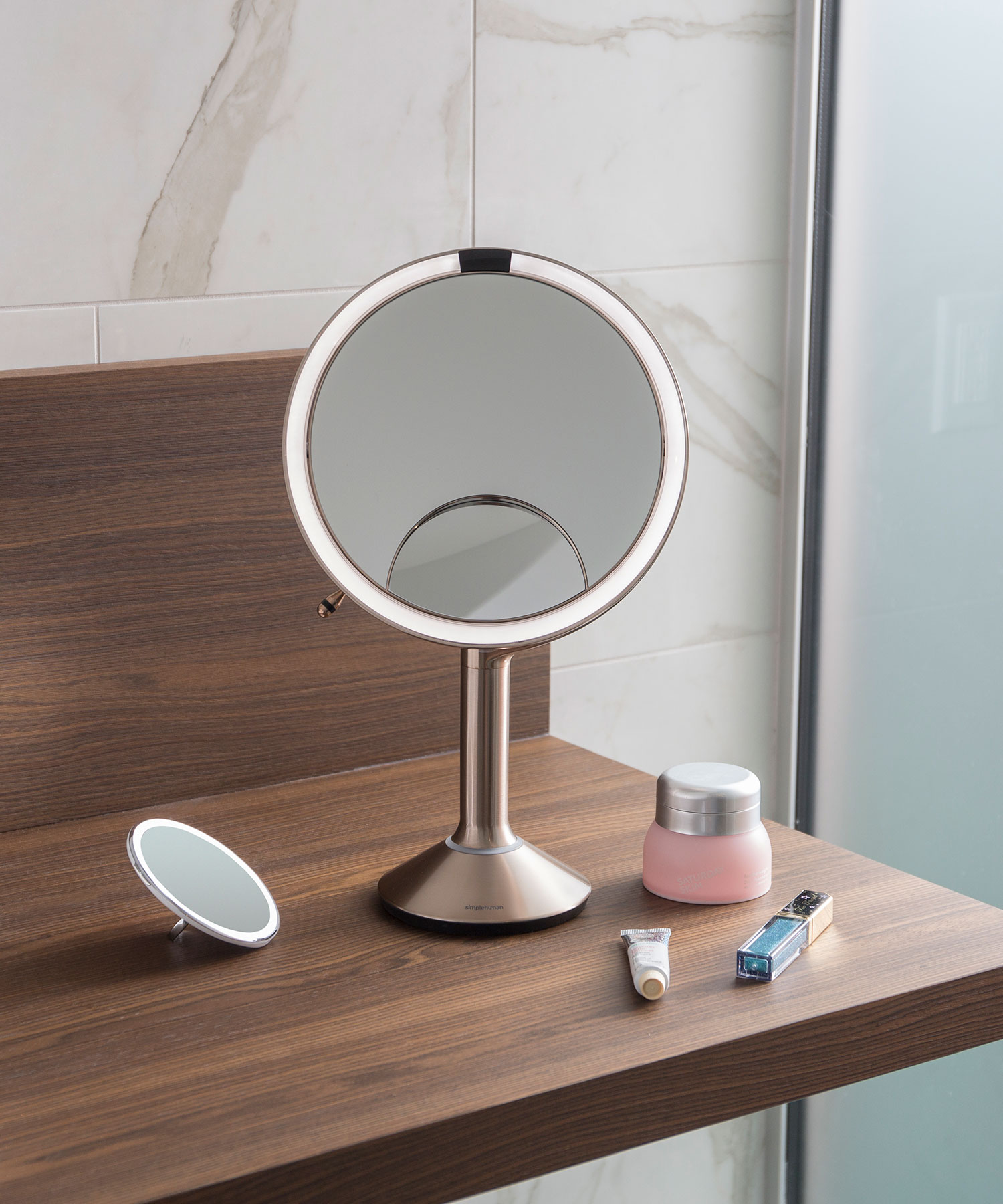 simplehuman / センサーミラートリオ（拡大率 1x,5x,10x）｜ESTNATION