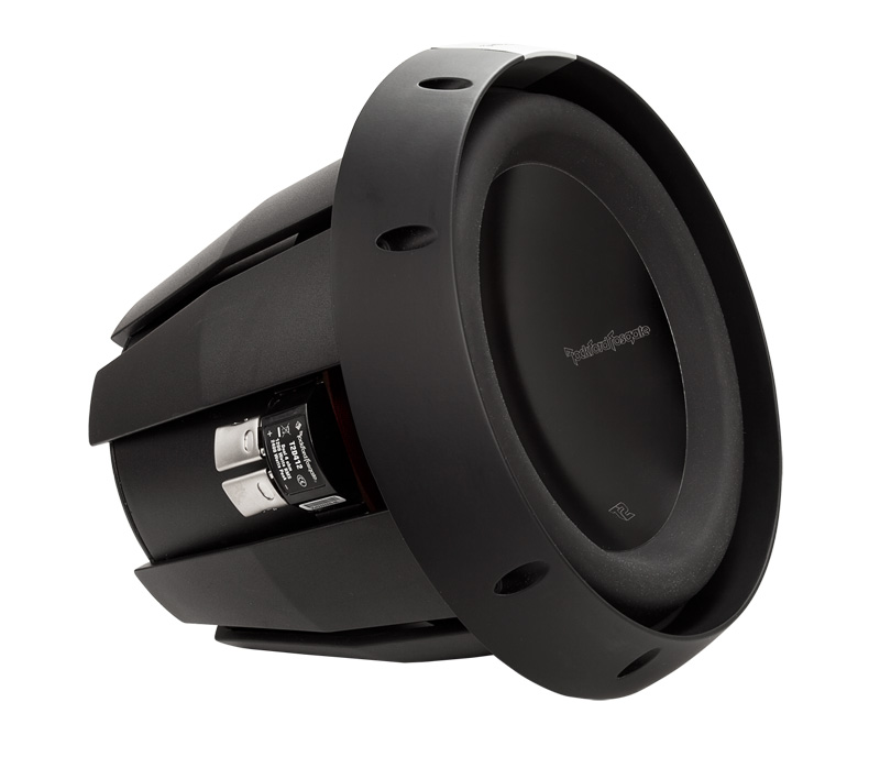 FUSION Super Flat スピーカー 黒 ロックフォードアンプセット FUSION