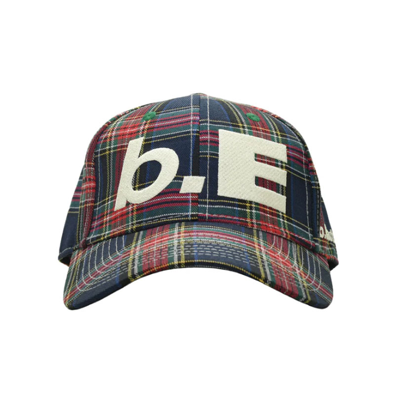 b.Eautiful(ビューティフル)/ b.E Hat -Blue Plaid / White- | E.S.P.