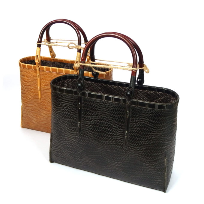 着物に合う究極の竹バッグ、伝統工芸士 高江雅人先生の作品取扱い開始