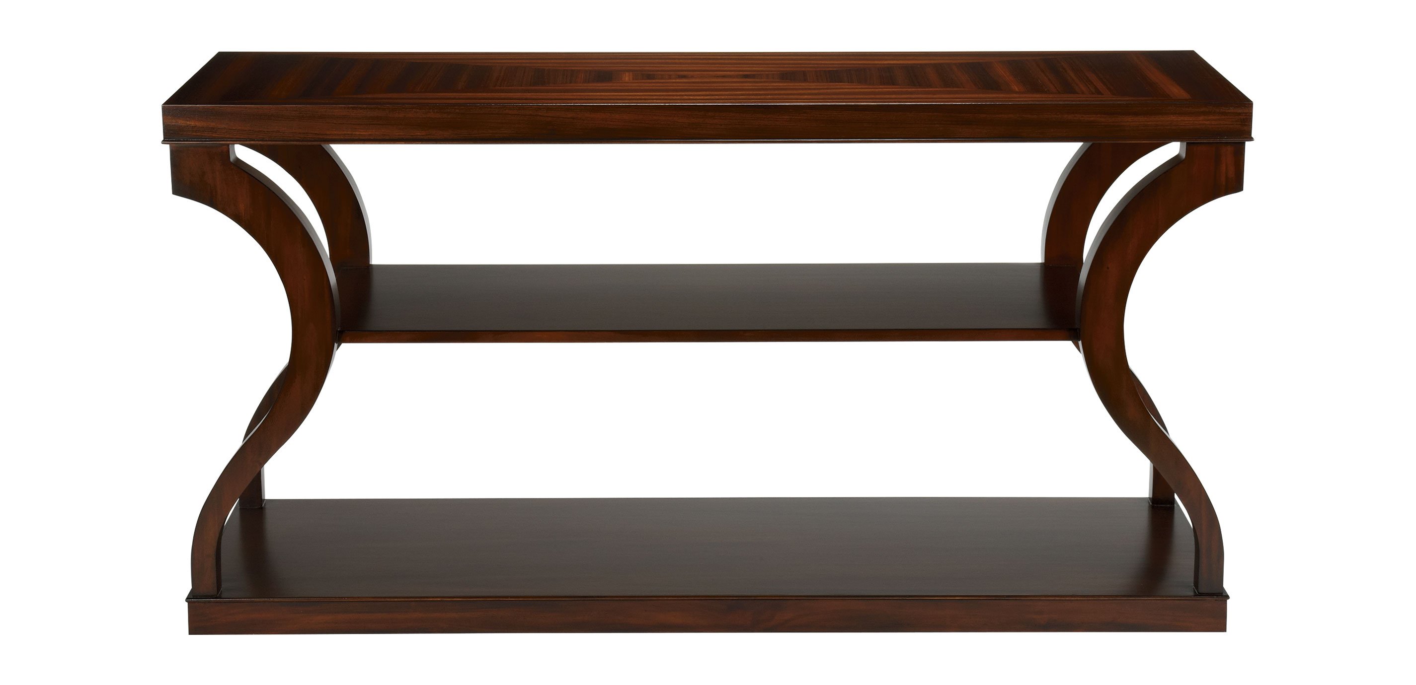 Donatella Console, Dark Sable | Console Tables | Ethan Allen