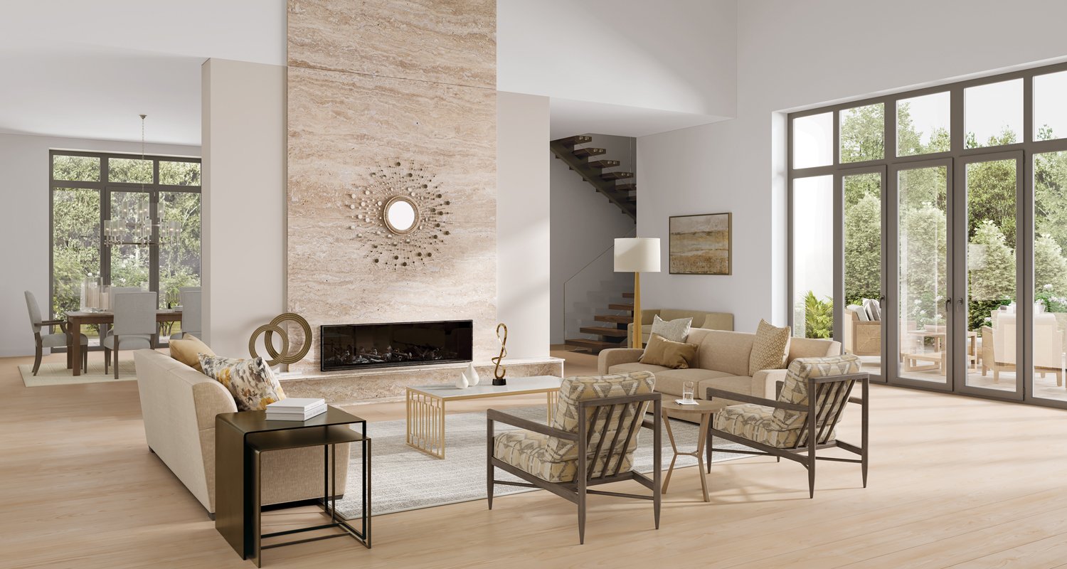 Modern Haven Living Room | Ethan Allen