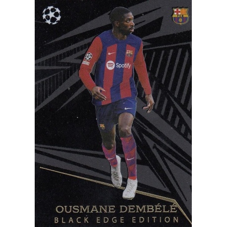 Sale Cards Ousmane Dembélé Barcelona Black Edge Match Attax 23/24