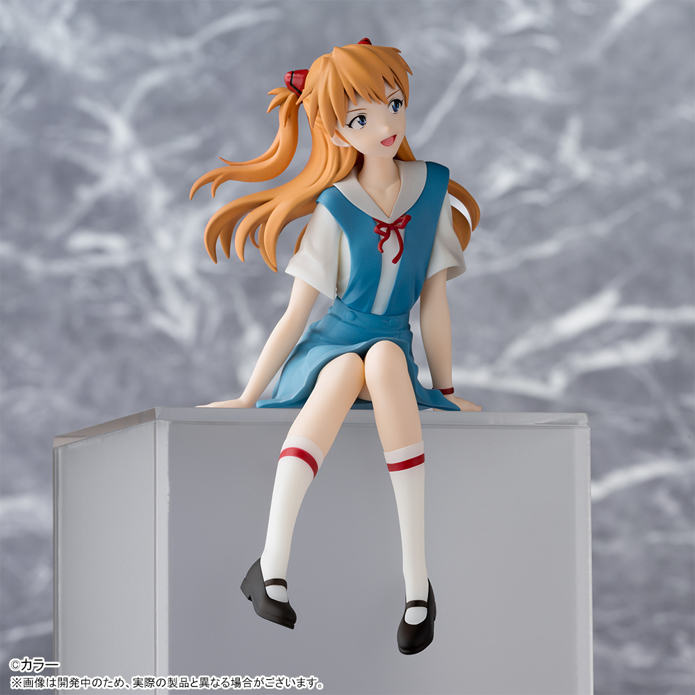 エヴァンゲリオンシリーズから「アスカ」の“ちょこのせ”フィギュアが登場！
