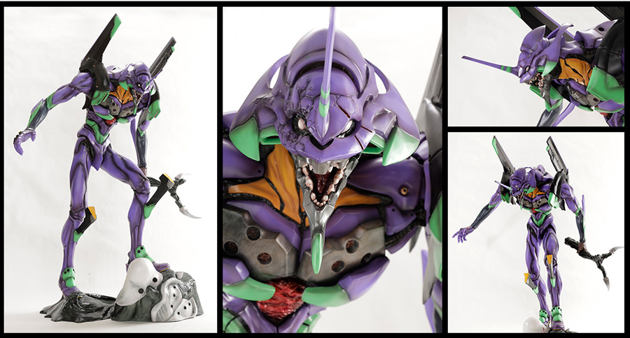 松村しのぶ×エヴァンゲリオン！最高峰造形作家が手掛けた初号機を2m