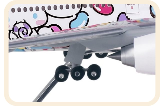 EVA AIR B777-300ER Sanrio Lolly Jet 1:200 Aircraft Model｜EVA SKY SHOP