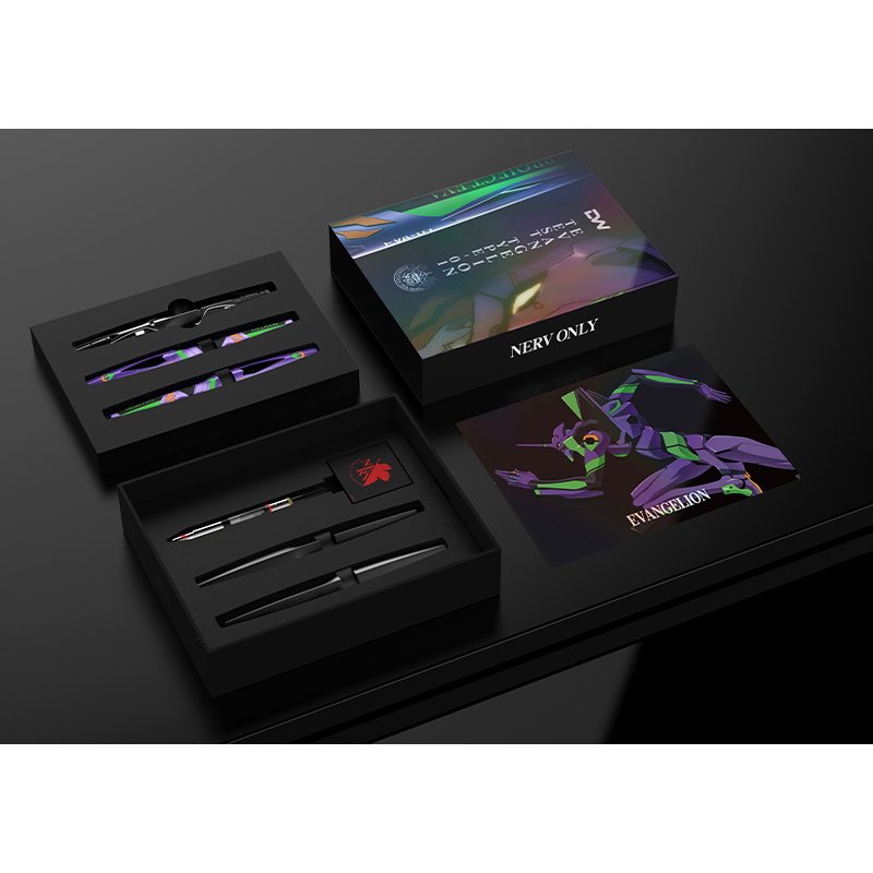 エヴァンゲリオン30周年記念Gravity.Mobius】初号機万年筆＆ボールペン