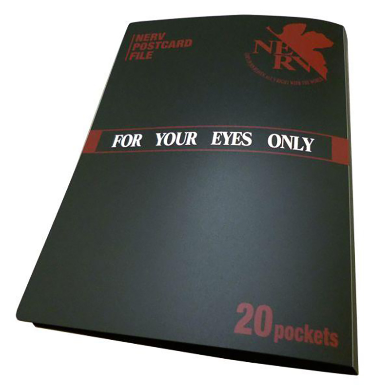 EVANGELION STORE オフィシャル版 ポストカード収納ファイル／官給品