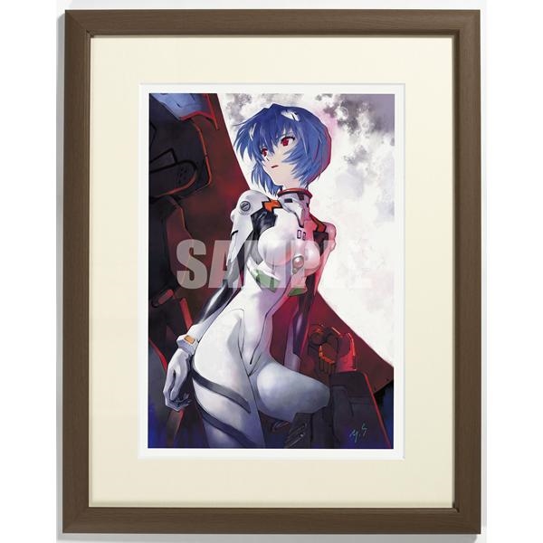 受注生産品】EVA STORE オリジナル 貞本義行 複製原画 プラグスーツのレイ