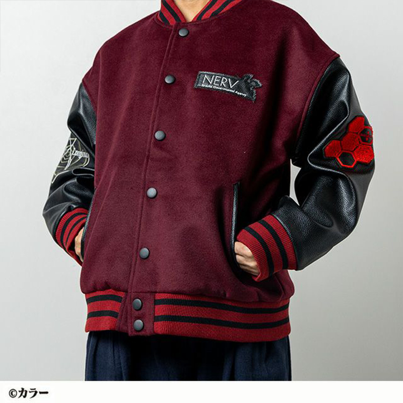 エヴァンゲリオン「NERVキャラジャン」/Lサイズ（丸眞）: ファッション