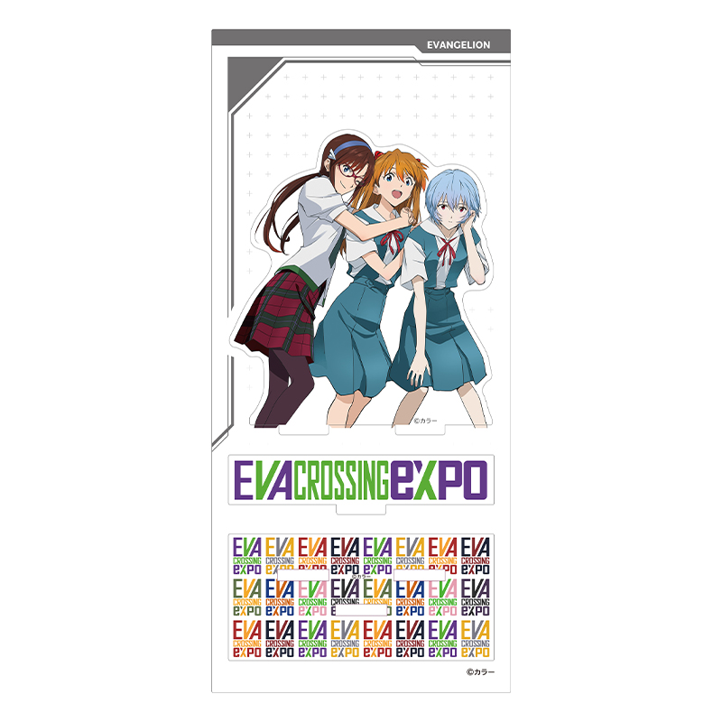 エヴァンゲリオン大博覧会】アクリルスタンド/メインビジュアル (レイ