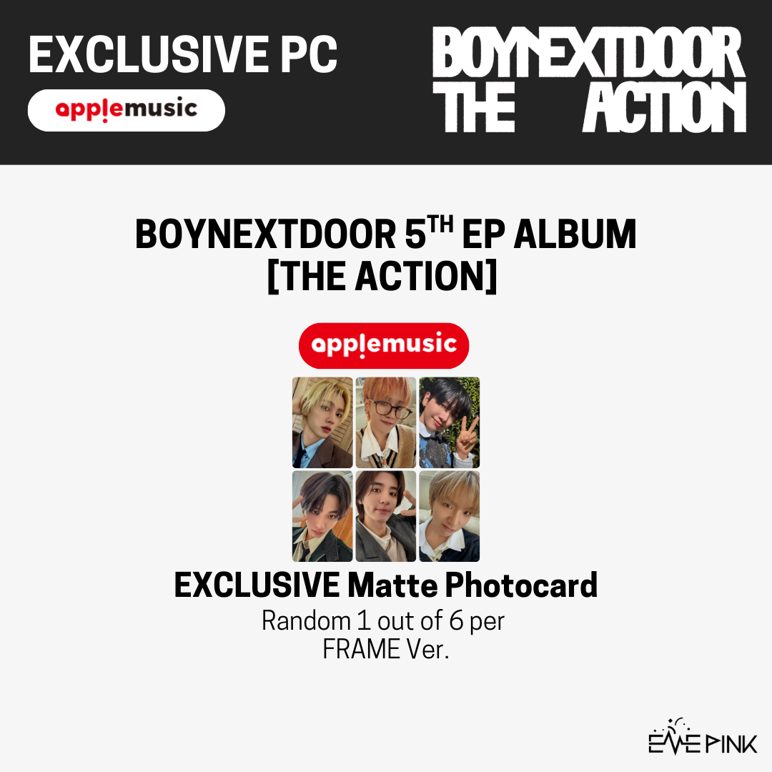 BOYNEXTDOOR (보이넥스트도어) 5th EP Album - [The Action] (Frame