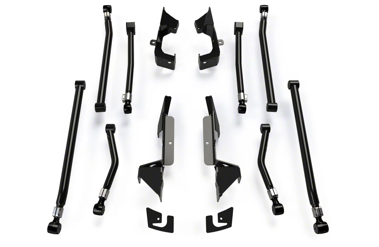 Teraflex Jeep Wrangler Alpine IR Long Adjustable Front and Rear
