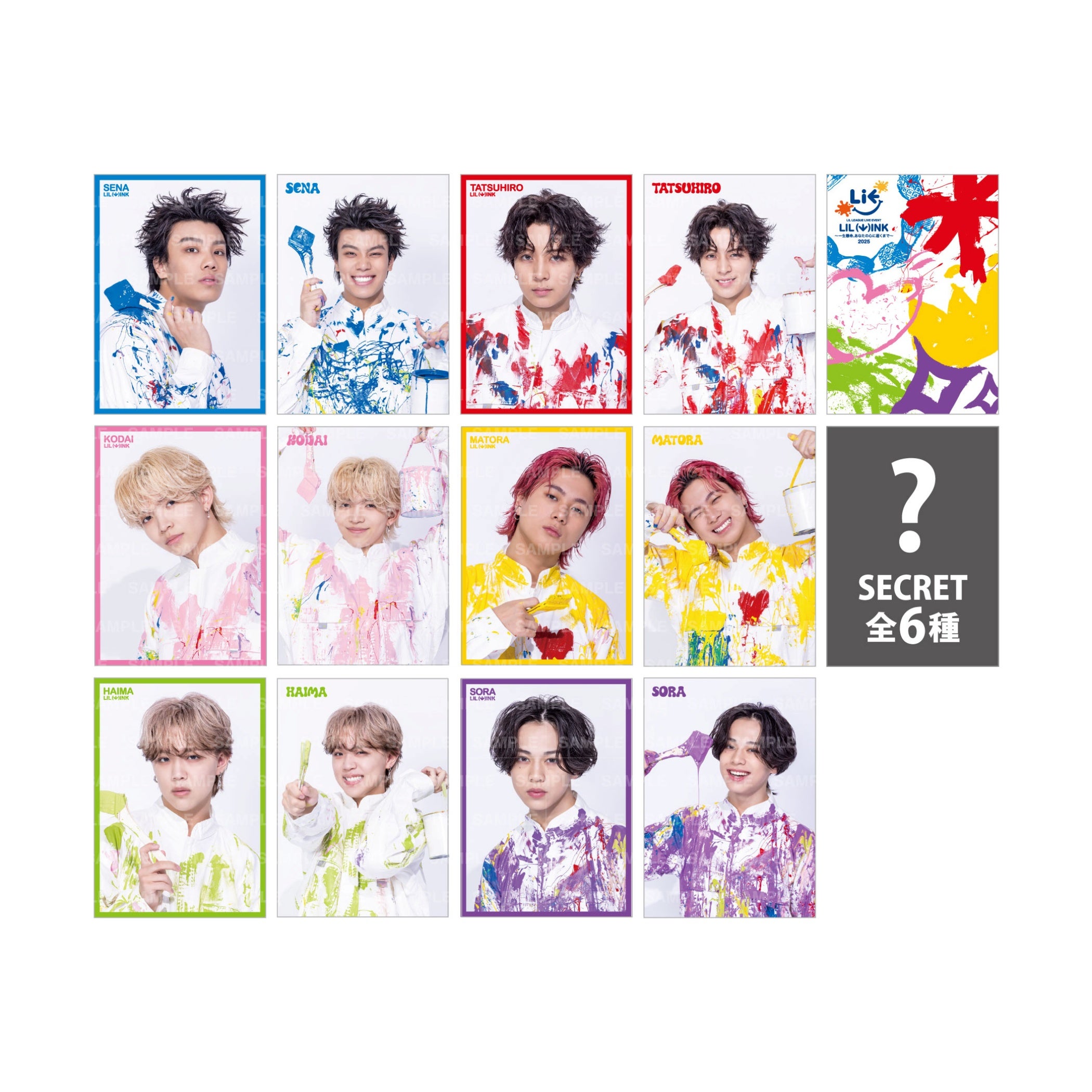 EXILE TRIBE STATION ONLINE STORE｜LIL (W)INK フォトカード全12種+