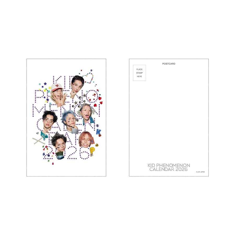 EXILE TRIBE STATION ONLINE STORE｜KID PHENOMENON 2026 カレンダー