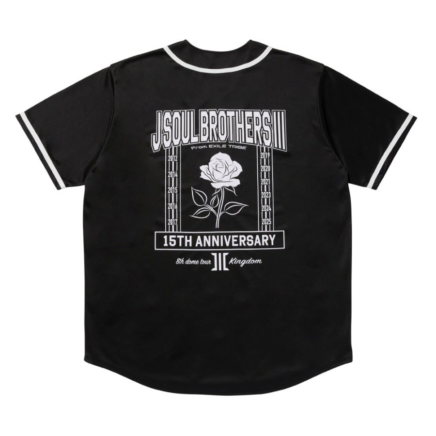 三代目 KINGDOM ベースボールシャツJSB 三代目JSB KINGDOM ベース