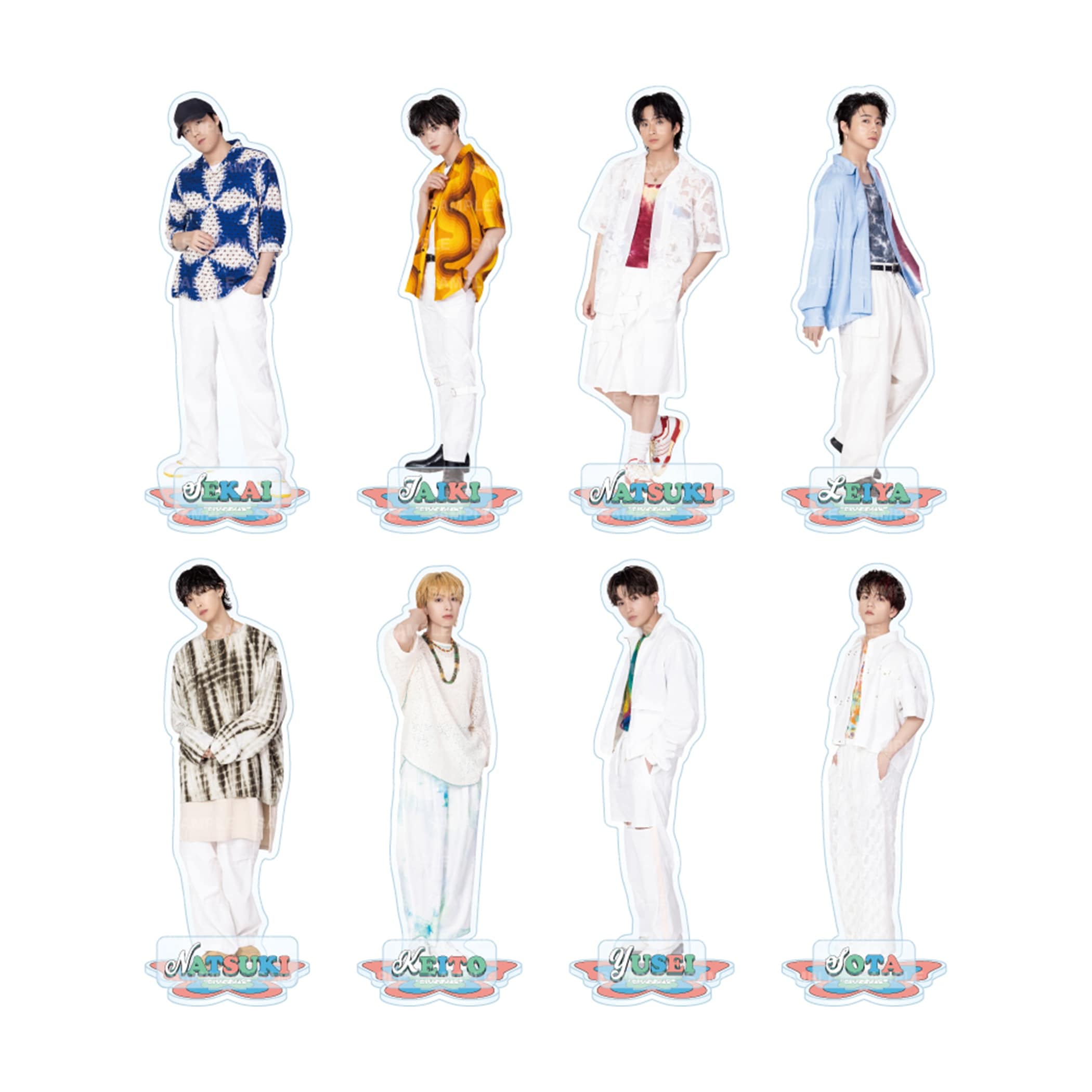 EXILE TRIBE STATION ONLINE STORE｜BUTTERFLY アクリルスタンド/全8種