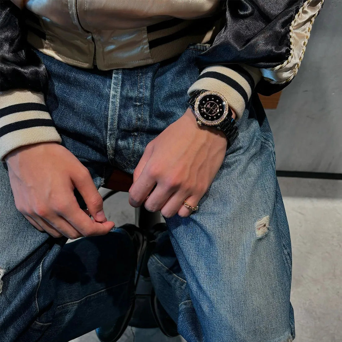 H9837 J12 ダイヤモンドベゼル キャリバー 12.1, 38MM｜シャネル