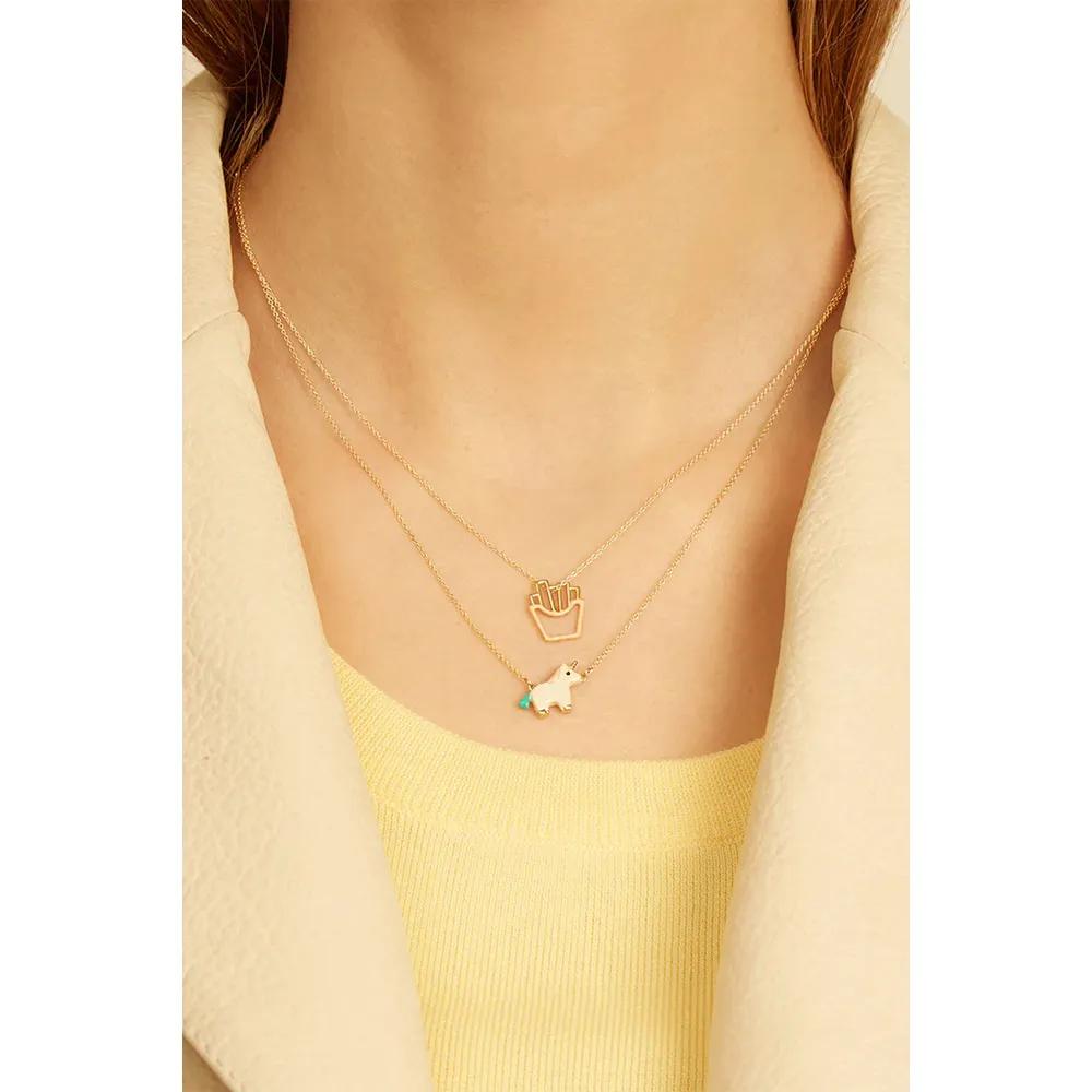 UNICORNIO エナメル ネックレス｜正規販売店のアイアイイスズ