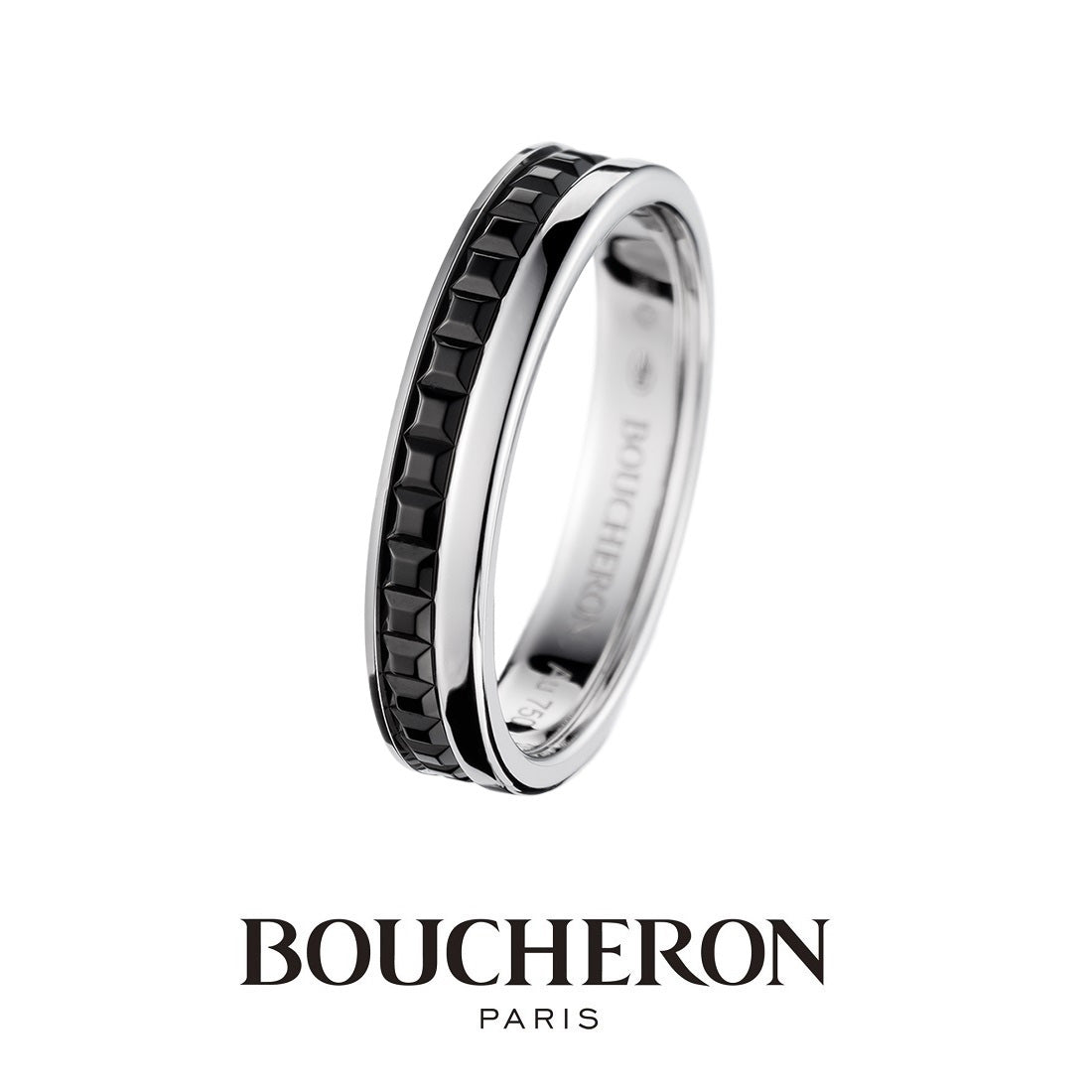 キャトル ブラック リング JAL00206｜BOUCHERON / ブシュロン