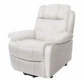 電動ラウンジチェア SHIFFON Jr （シフォンジュニア）（ホワイト）の