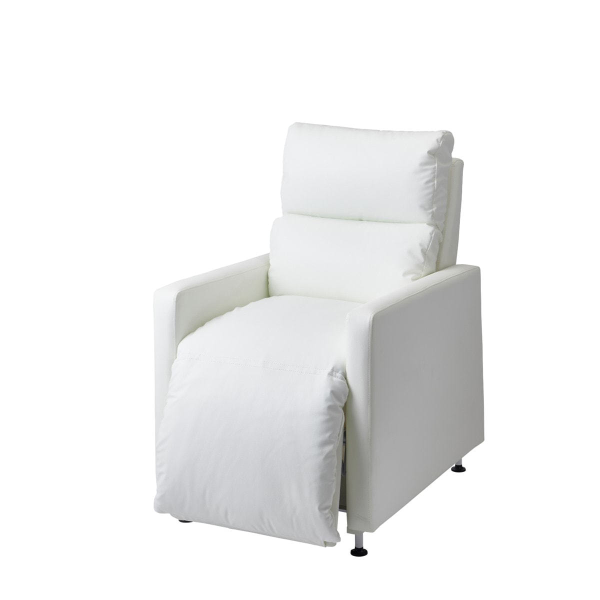 ラウンジチェアDX PRO（スノーホワイト）【リクライニング角度固定